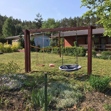 Domek Letniskowy Nad Jeziorem Wiejskim Lakie エクステリア 写真
